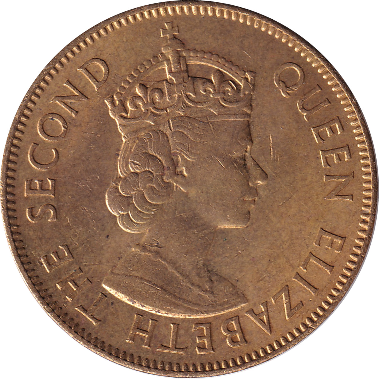 1 penny - Elizabeth II - Shield