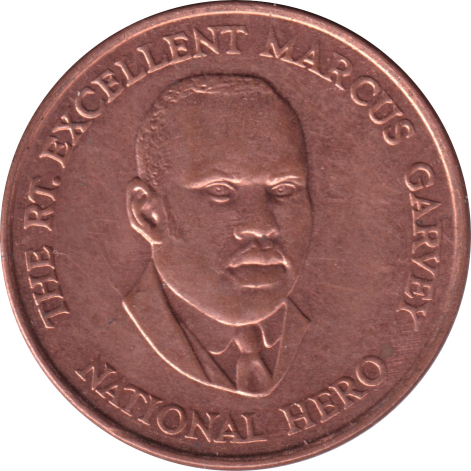 25 cents - Marcus Garvey - Smallest