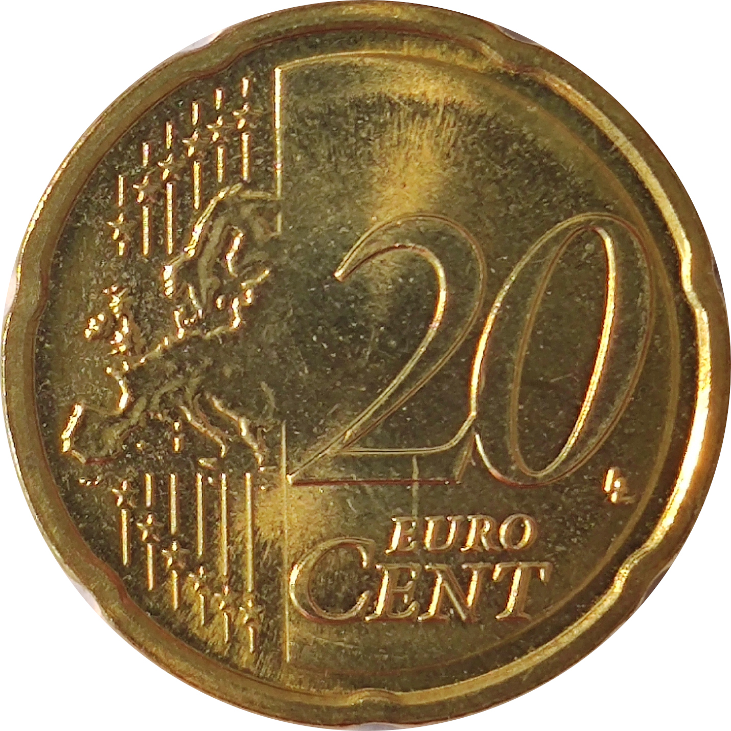 20 eurocents - Blason