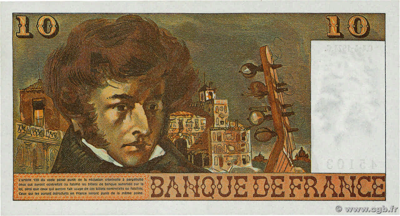 10 francs - Berlioz