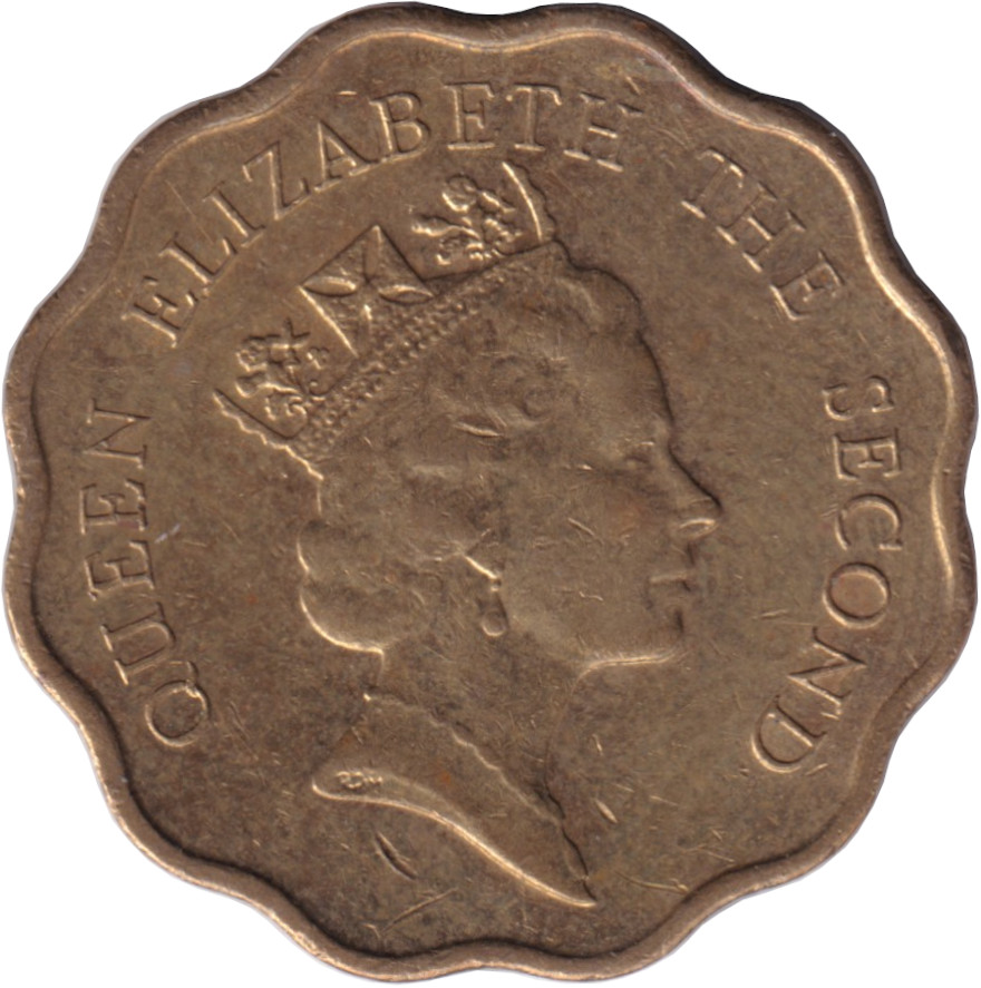 20 cents - Elizabeth II - Mature head