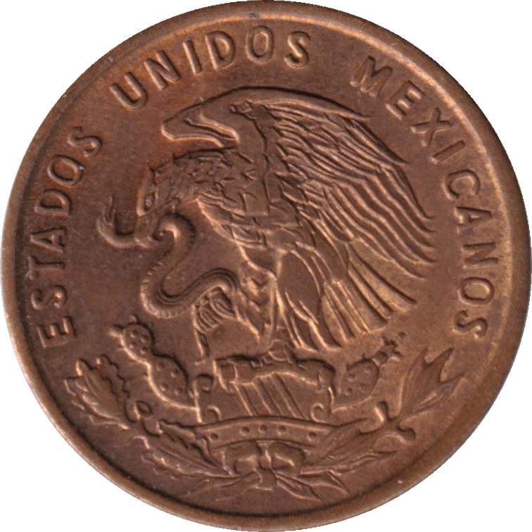 1 centavo - Épi - Aigle plein