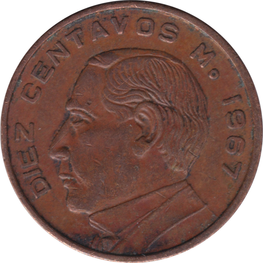 10 centavos - Hidalgo