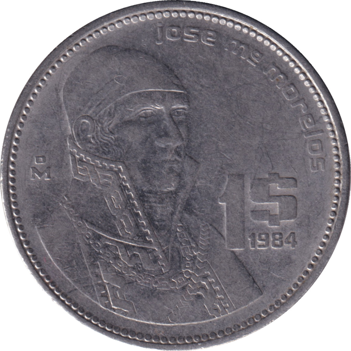 1 peso - Jose Morelos
