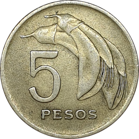 5 pesos - Artigas - Flower