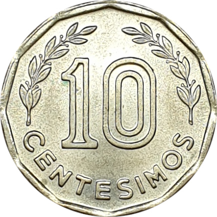 10 centésimos - Cheval