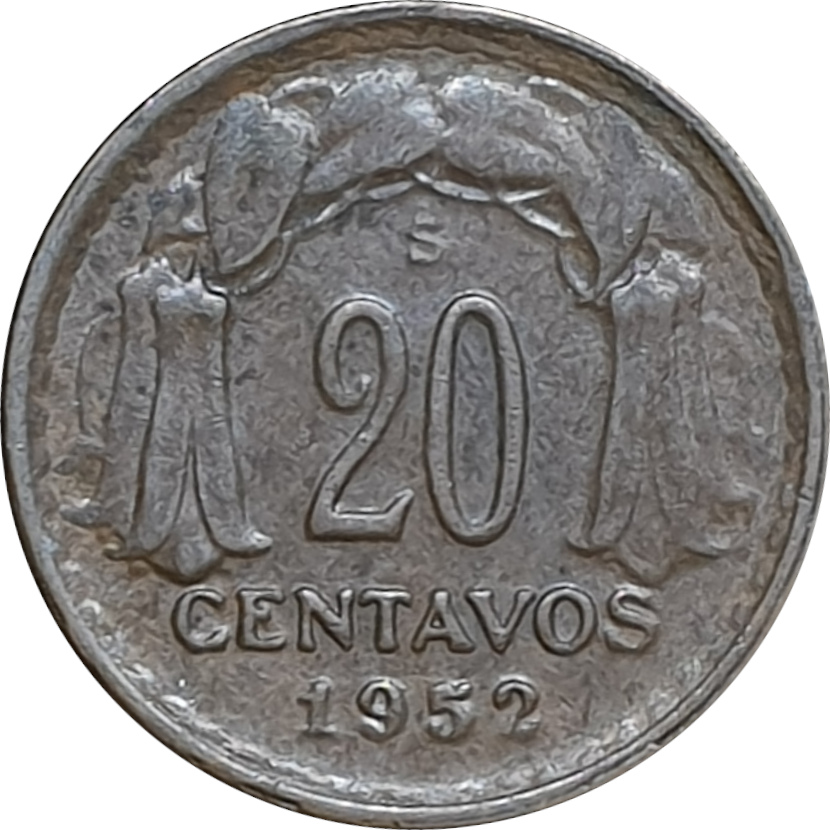 20 centavos - Chaucha