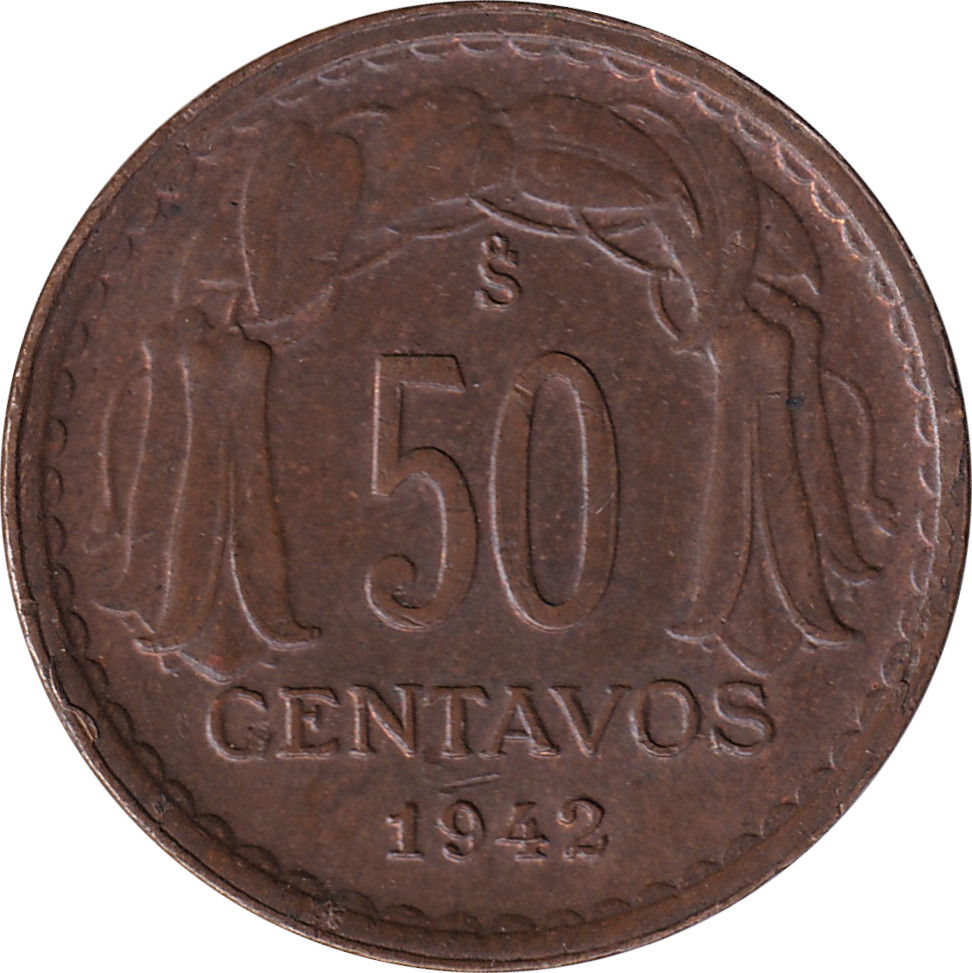 50 centavos - Chaucha