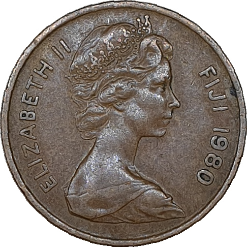 2 cents - Élizabeth II - Young bust