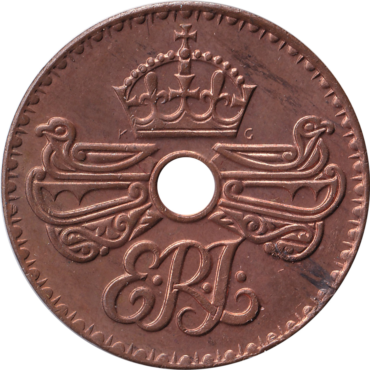 1 penny - George V - Canard