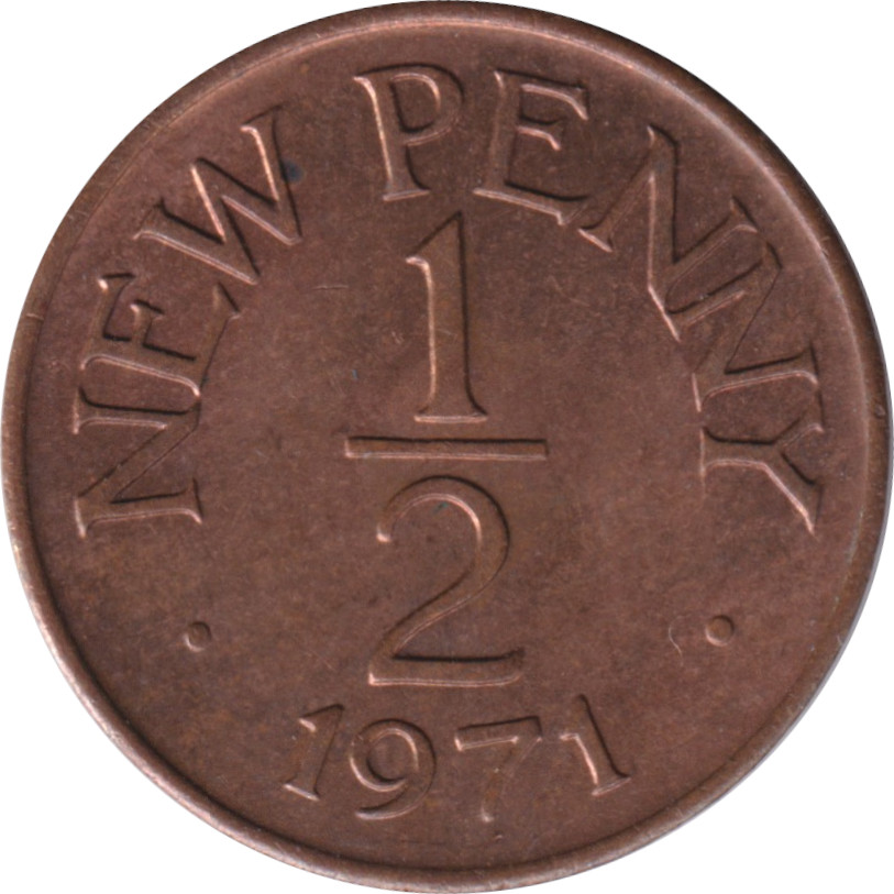1/2 penny - Blason - New penny