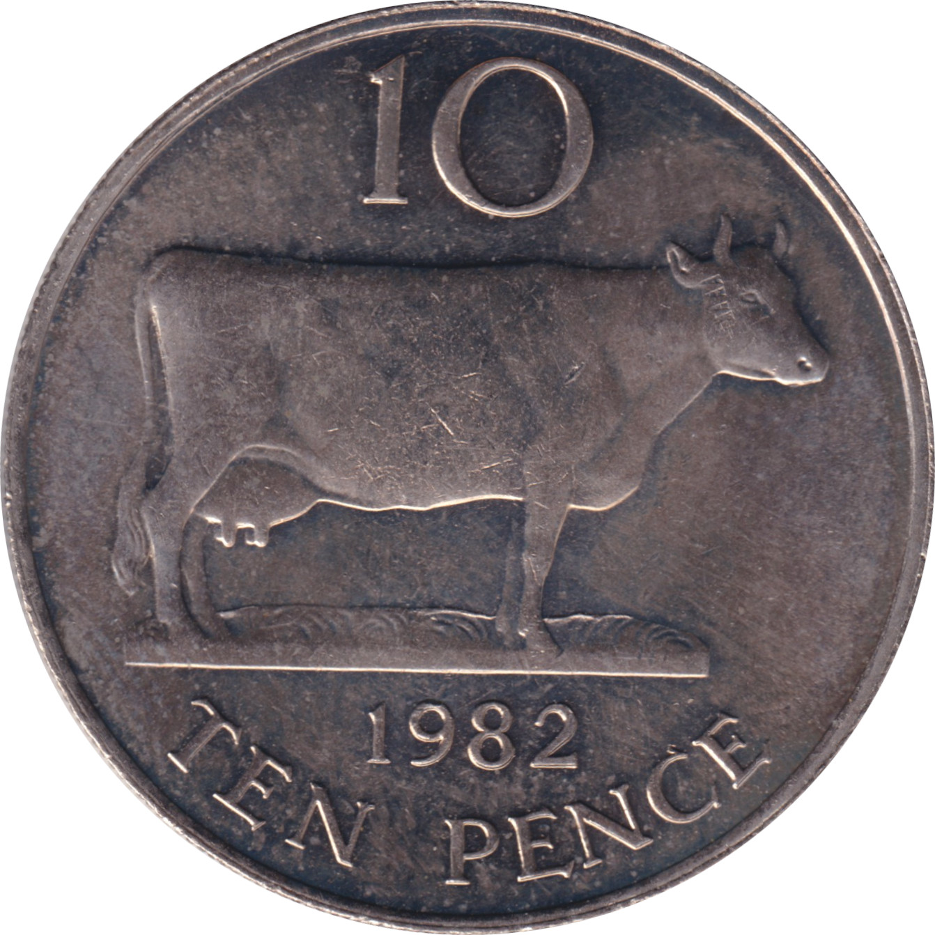 10 pence - Vache - Ten pence