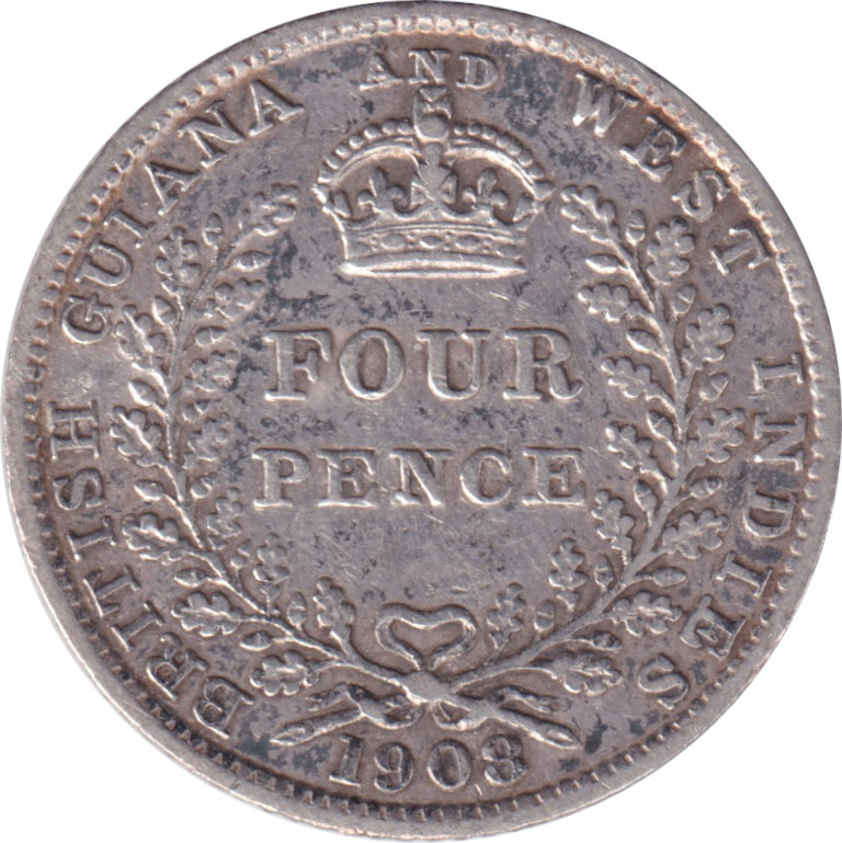 4 pence - Edward VII