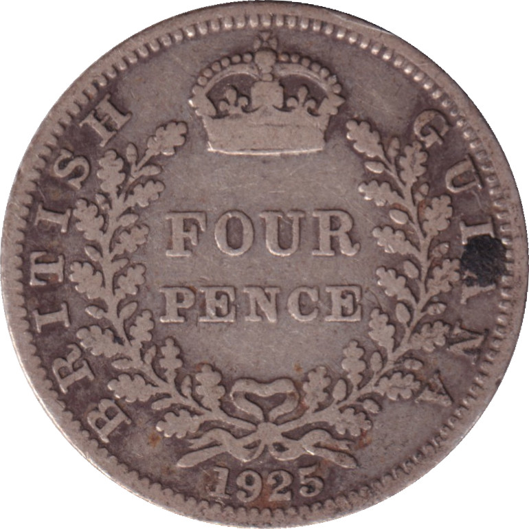 4 pence - George V