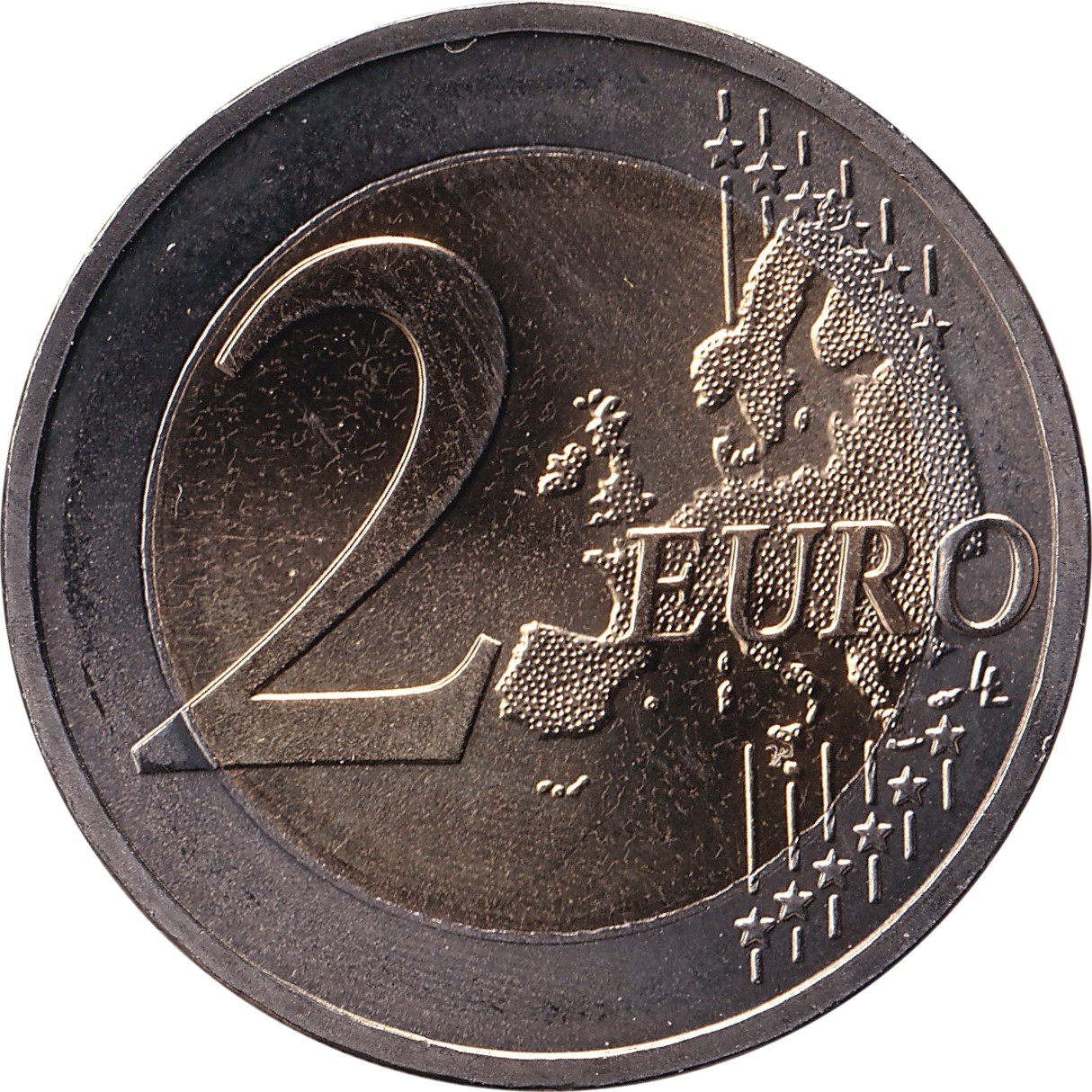 2 euro - Réunification allemande - 25 ans