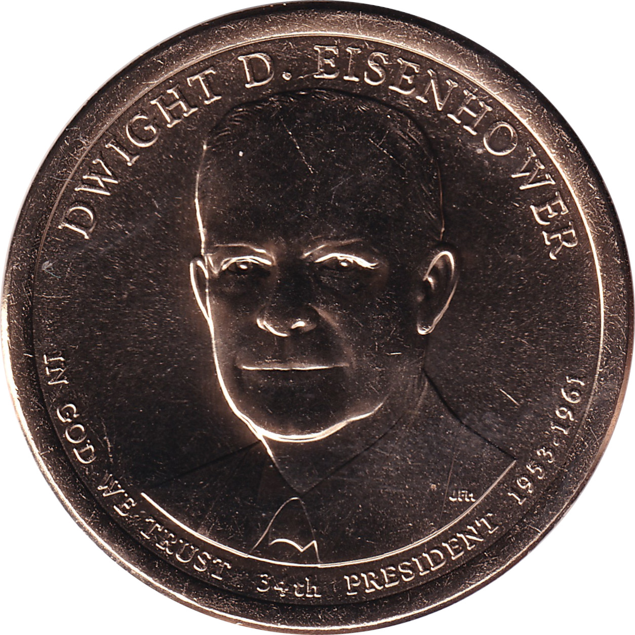 1 dollar - Dwight D. Eisenhower