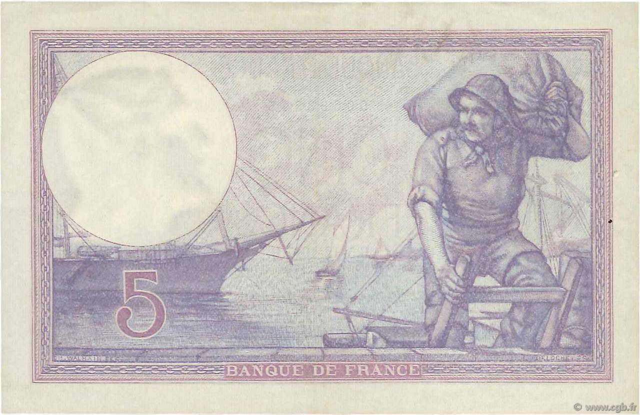5 francs - Marianne