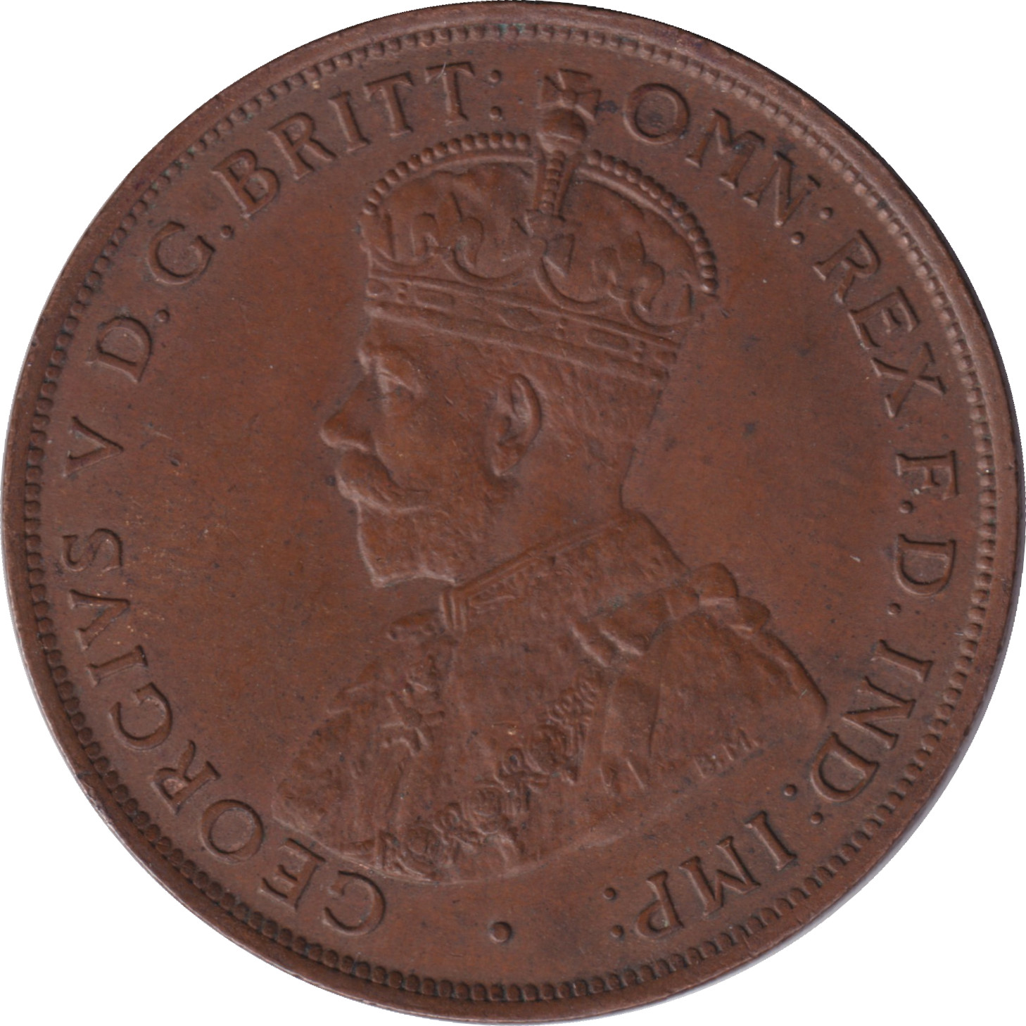 1/12 shilling - Georges V - Premier blason