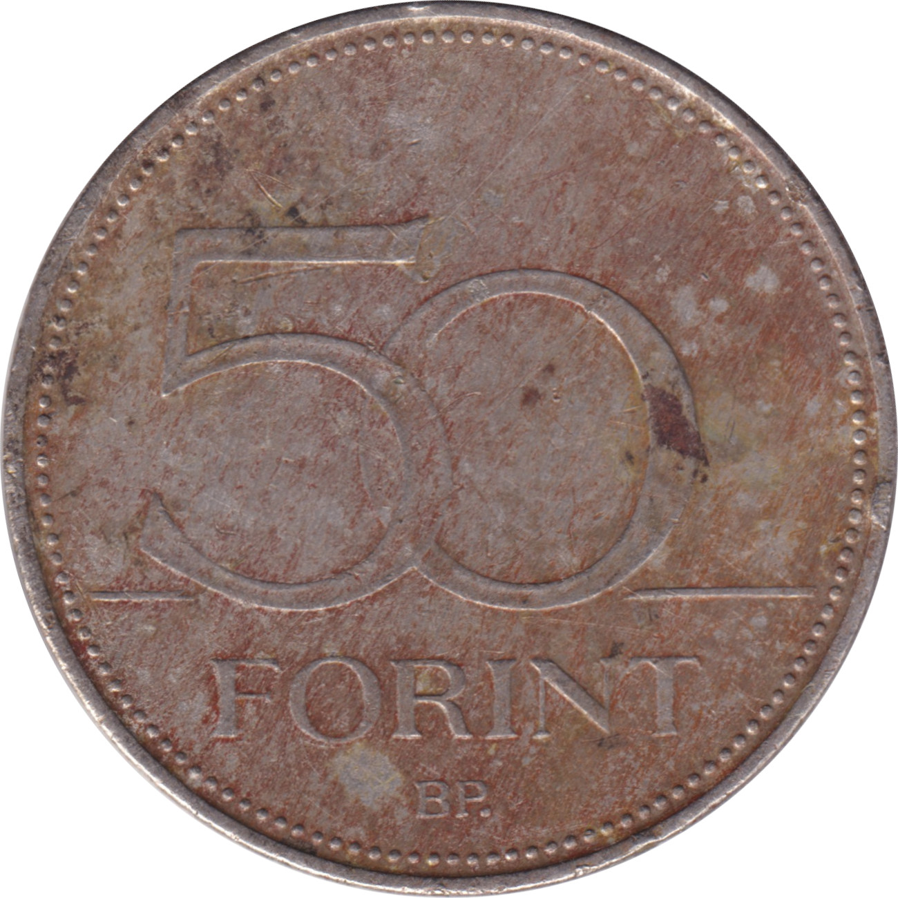 50 forint - Oiseau