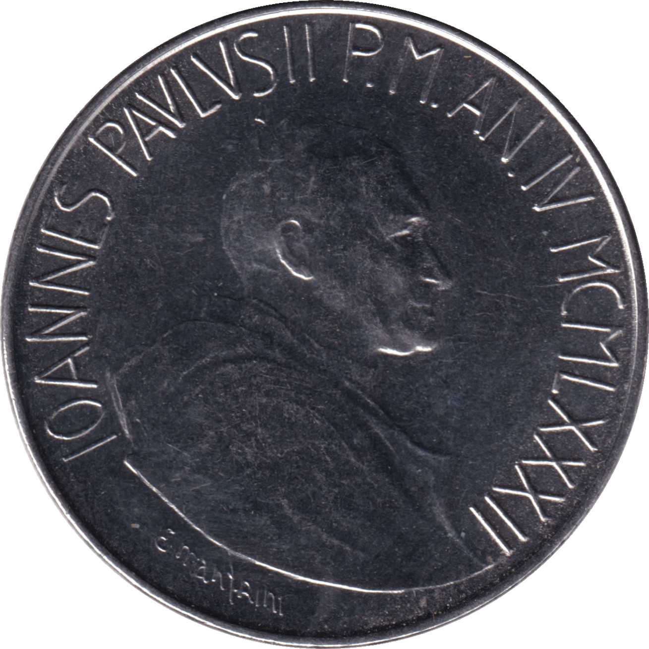 100 lire - John Paul II - Unité familiale