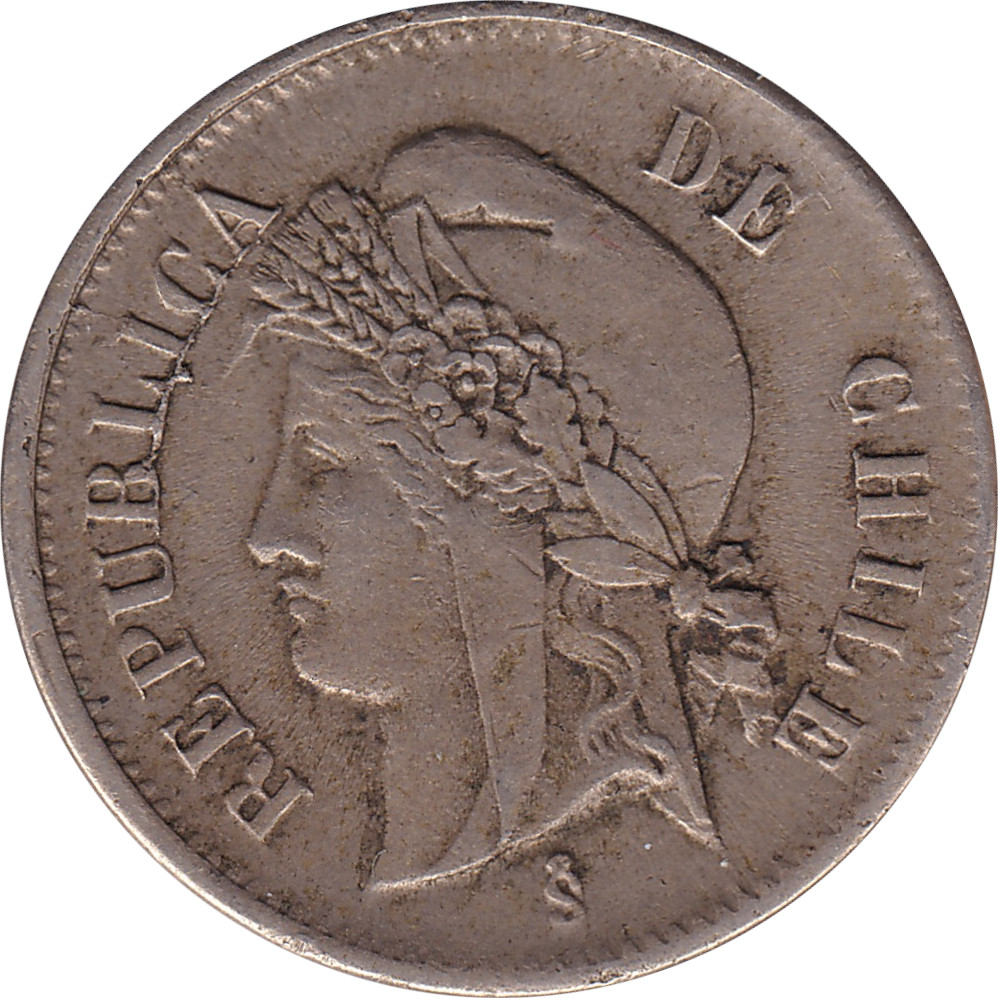 1 centavo - Liberté - Cupronickel