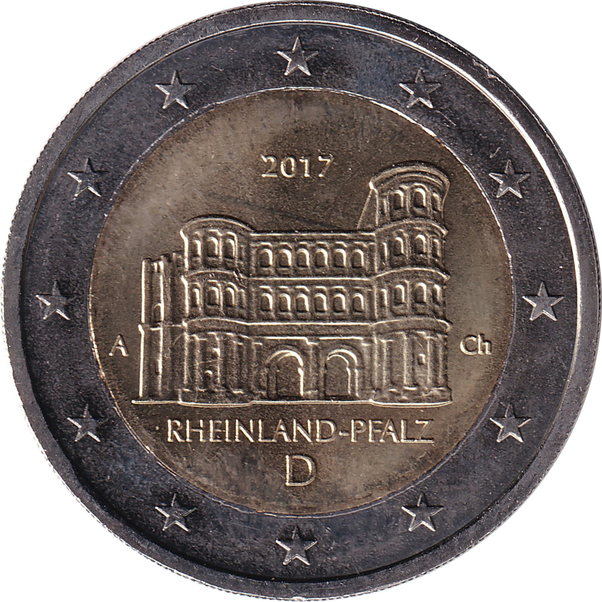 2 euro - Rhénanie-Palatinat