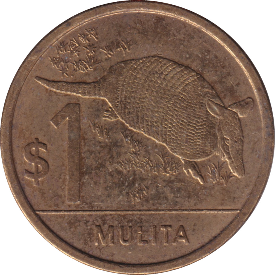 1 peso - Mulita
