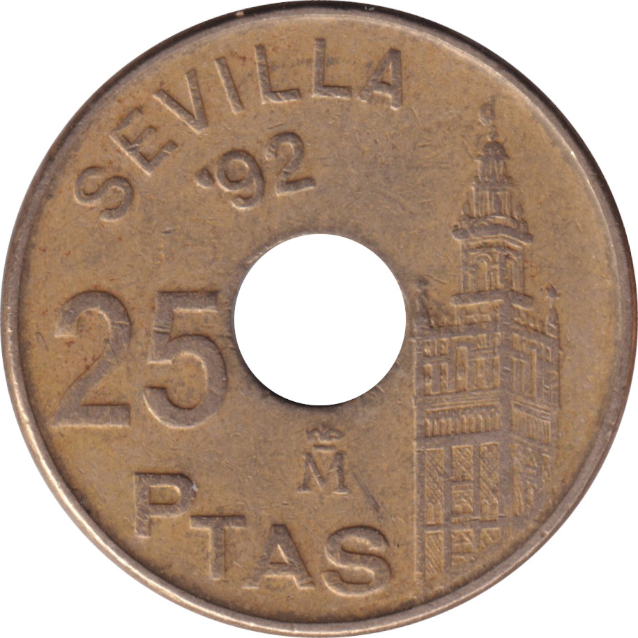 25 pesetas - Séville - Juan Carlos I