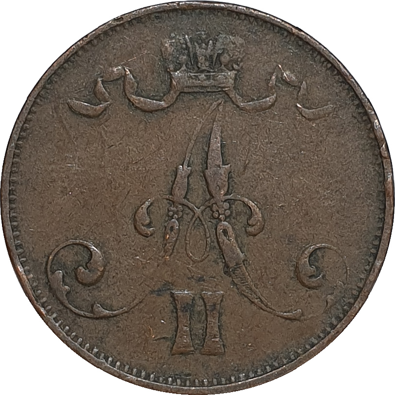 5 pennia - Alexandre II