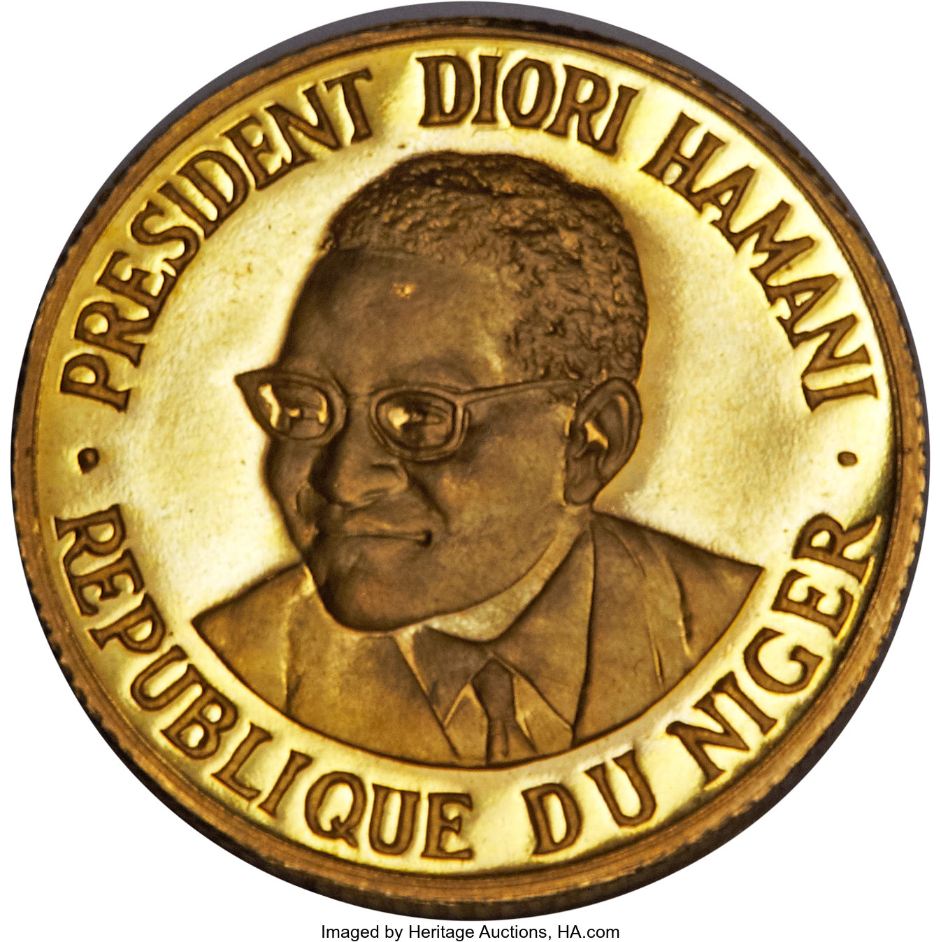 10 francs - Président Diori Harmani