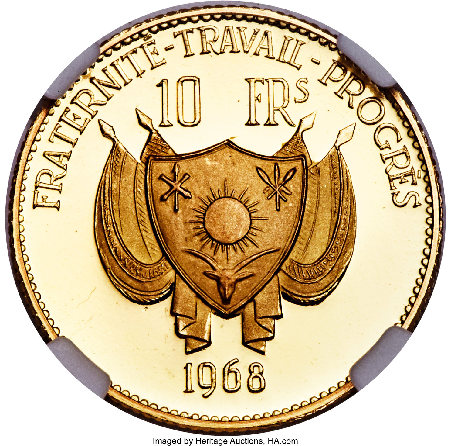 10 francs - Autruches