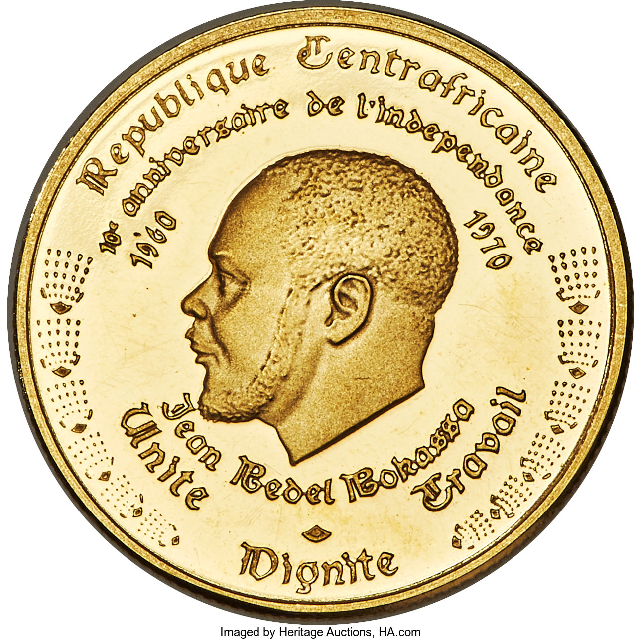 1000 francs - Indépendance - 10 years